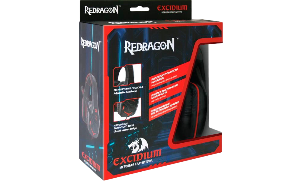 Casti cu fir ReDragon EXCIDIUM block specification img 3