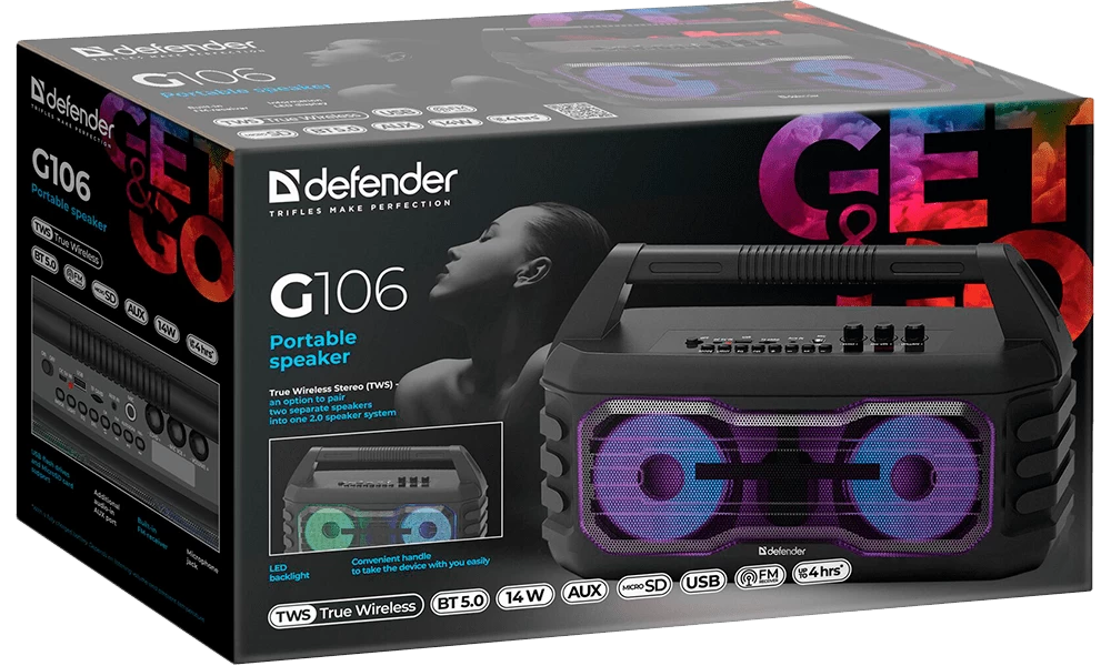 Acustica portativa Defender G106 block specification img 3