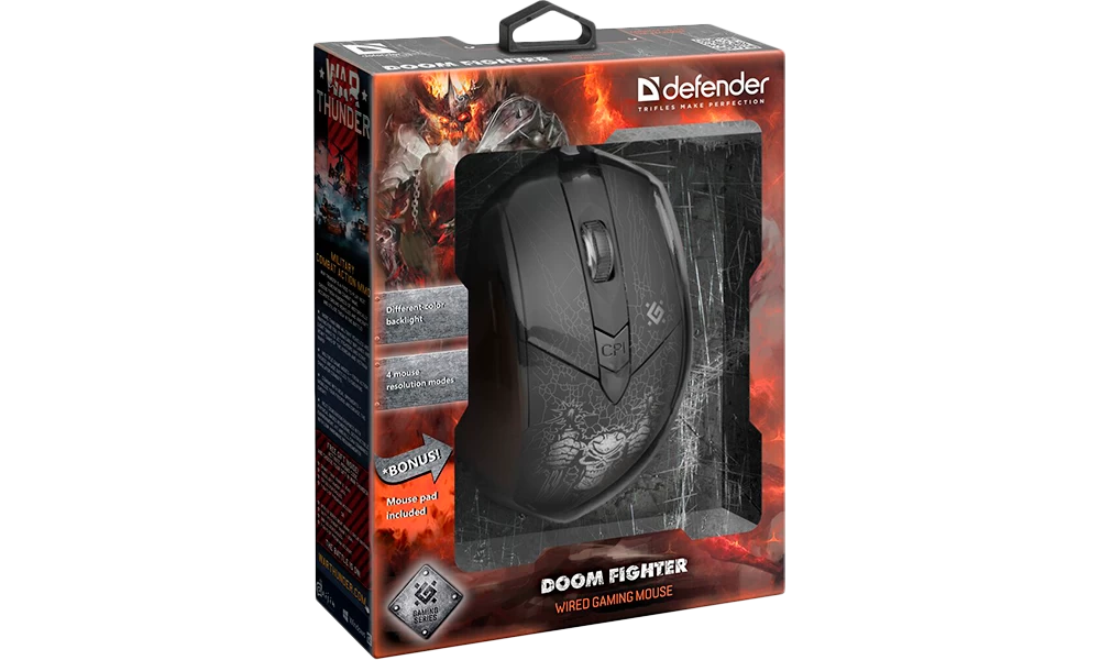 Mouse Defender GM260 block specification img 2