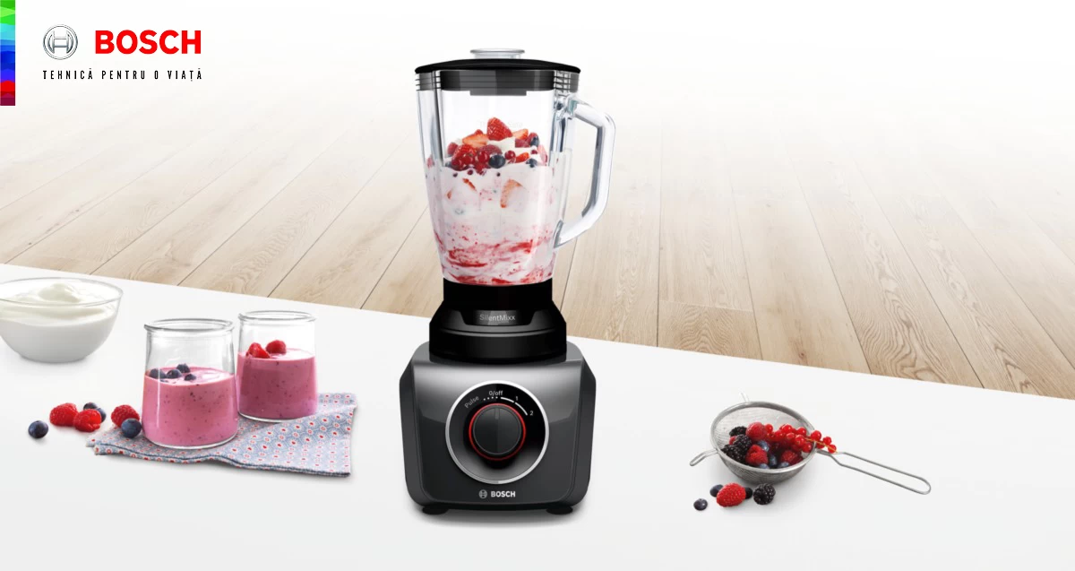 Блендер Bosch MMB42G0B, 700 Вт, 2 скоростей, Черный block specification img 8