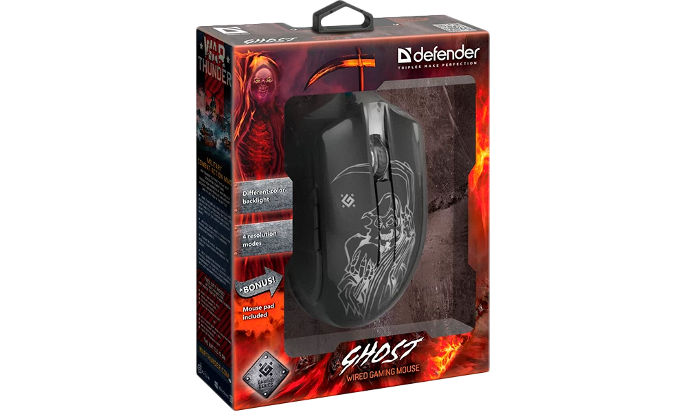 Mouse Defender GM190L block specification img 2