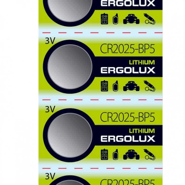 Baterie Ergolux CR2025 BL-5 block specification img 1
