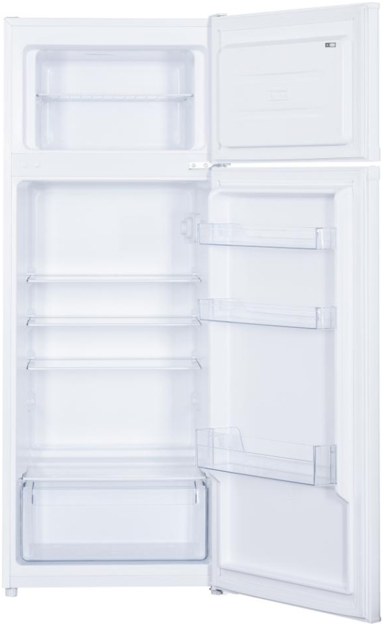 Frigider cu doua usi Heinner HFH2206E++ / 206 l / 143 cm / E / Alb photo 2