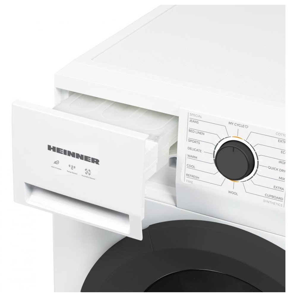 Сушильная машина Heinner HHPD-M8N13PBKE++ / 8 кг / E / Белый photo 3