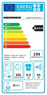 Сушильная машина Heinner HHPDV9T2CHA+++, 9 кг, A+++ thumbnav 4
