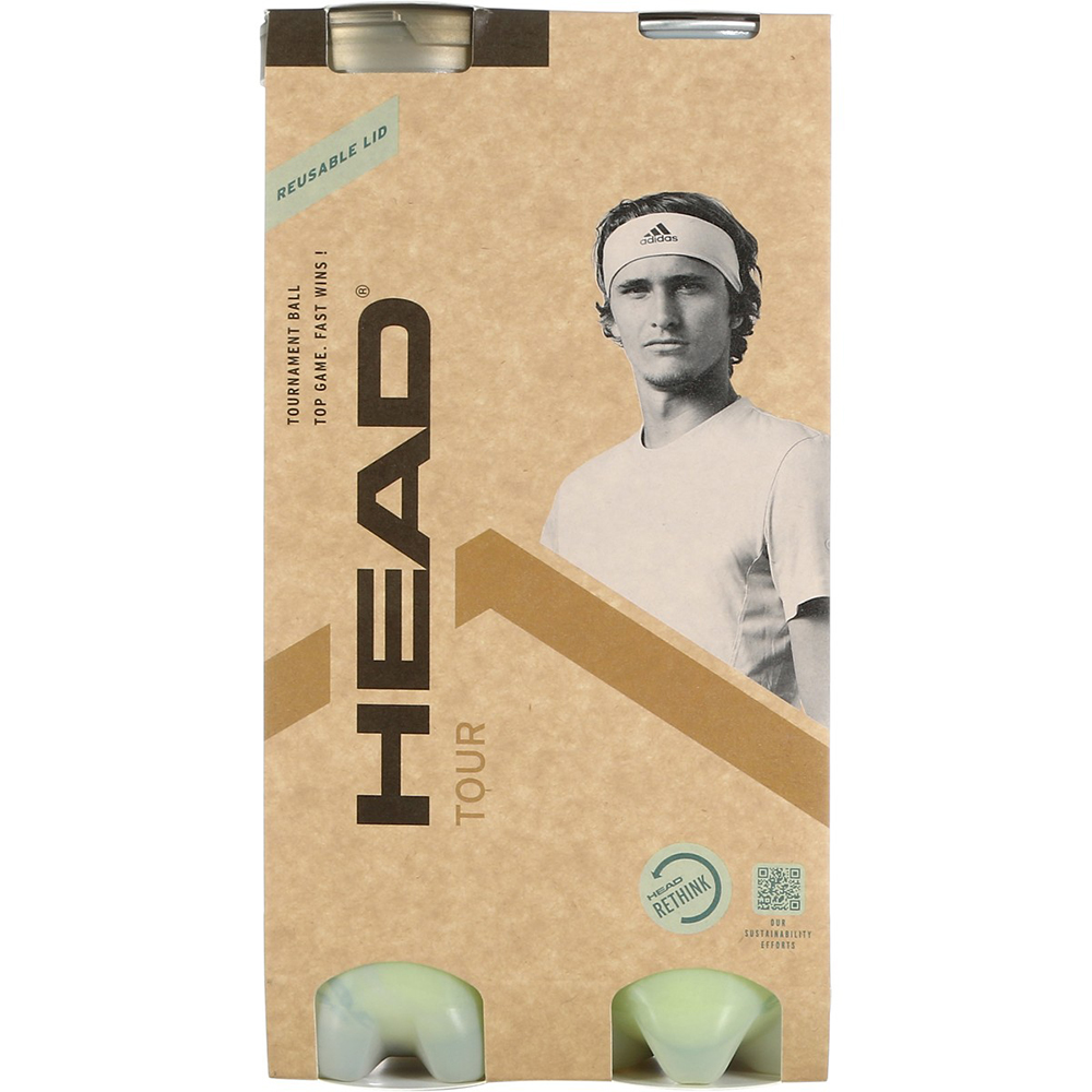 Set mingi p/u tenis 8 buc HEAD Tour Pack 2x4 photo 3