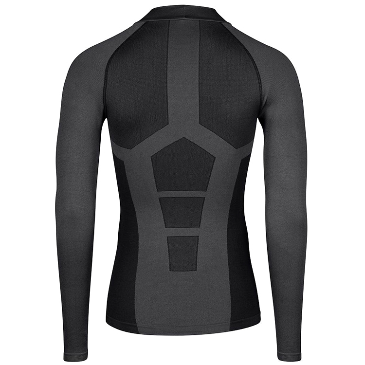 Tricou termica cu maneca lunga Force F GRIM/Negru photo 3