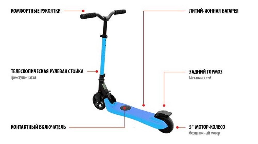 Самокат электрический iconBIT UNICORN2-O / 44 Вт / км / км/ч / Оранжевый photo 4