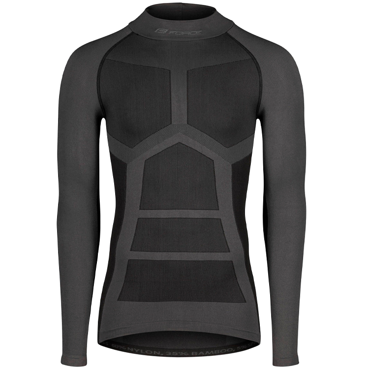 Tricou termica cu maneca lunga Force F GRIM/Negru photo 1 Tricou termica cu maneca lunga Force F GRIM/Negru photo 1