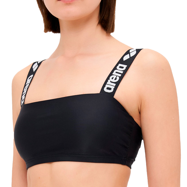 Купальник Arena ELASTIC SOLID BIKINI BANDEAU XS Черный Женский photo 3
