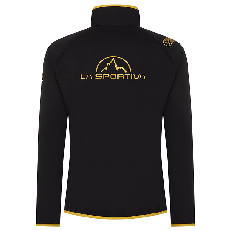 Hanorac pt bărbați La Sportiva Fleece  L Negru-galben photo 2