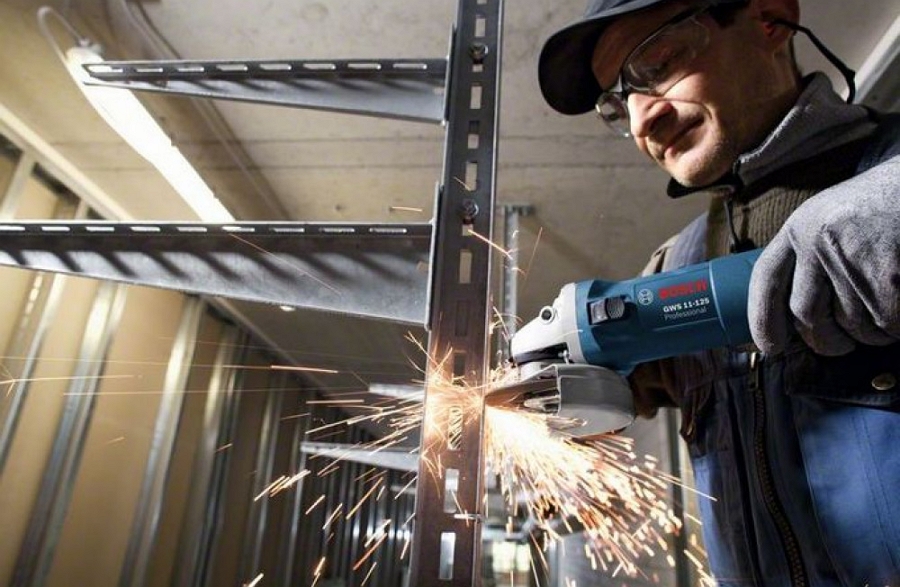 Угловая шлифмашина Bosch GWS 11-125, 060179D000 photo 2