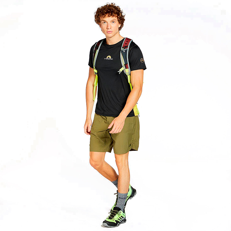 Tricou bărbătesc La Sportiva Promo Tee L Negru-galben photo 2
