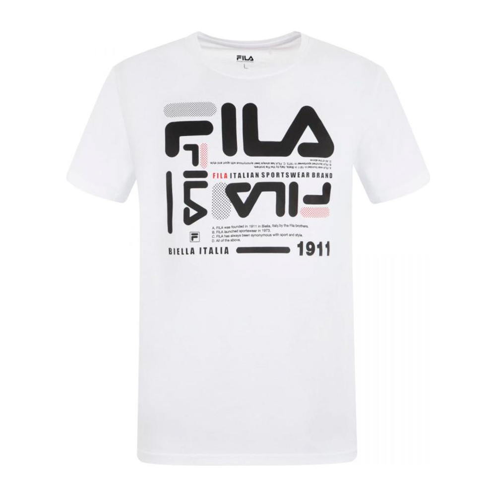 Tricou bărbătesc Fila L Alb photo 1 Tricou bărbătesc Fila L Alb photo 1