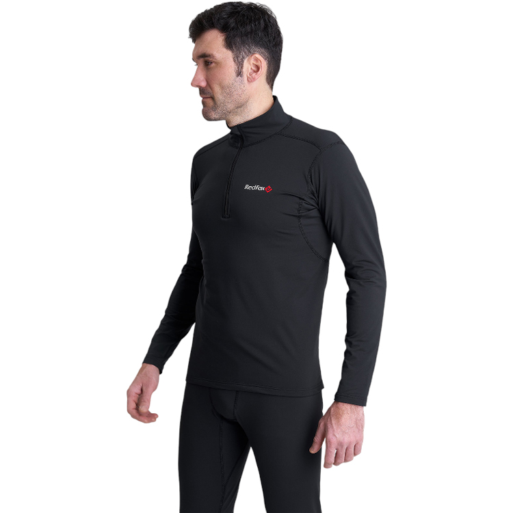 Футболка с длинным рукавом термобелье RedFox Active Mid XXL Черный Мужской photo 3