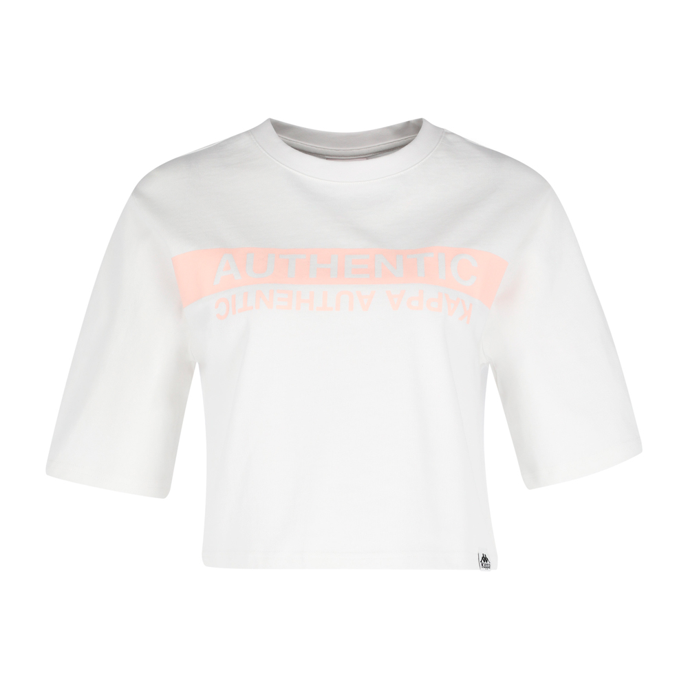 Tricou Kappa W Tee KP 46-48 Alb Femei photo 1