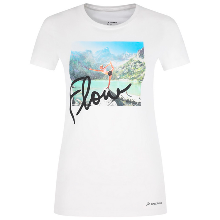 Tricou Demix Tee W 42 Alb Femei photo 1 Tricou Demix Tee W 42 Alb Femei photo 1