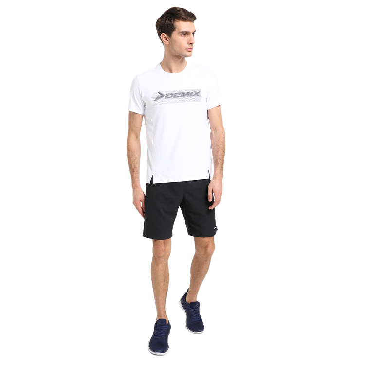 Tricou bărbătesc Demix Train Tee M 46 Alb photo 2