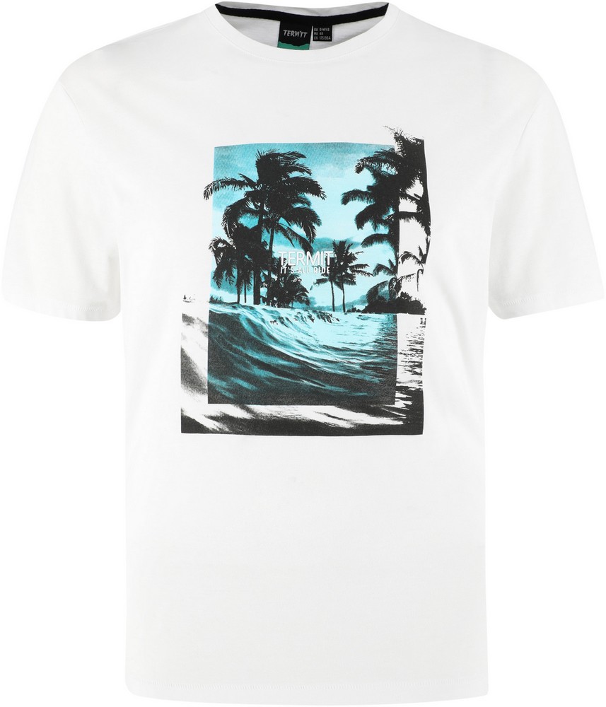 Tricou bărbătesc Termit Tee M 46 Alb photo 1 Tricou bărbătesc Termit Tee M 46 Alb photo 1