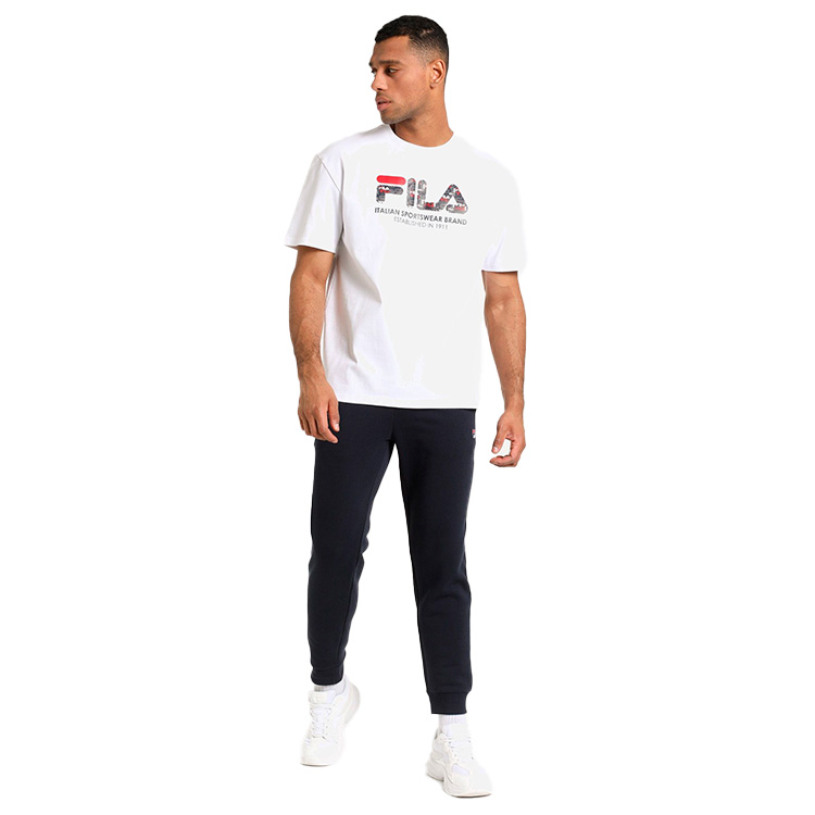 Tricou bărbătesc Fila M Tee 44-46 Alb photo 4