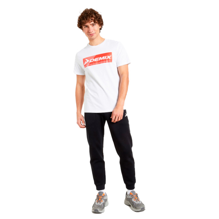 Tricou bărbătesc Demix TEE 52 Alb photo 4