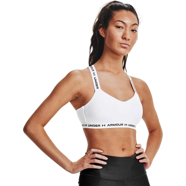 Bra sportive Under Armour UA Crossback Low / Femei / L / Alb photo 3