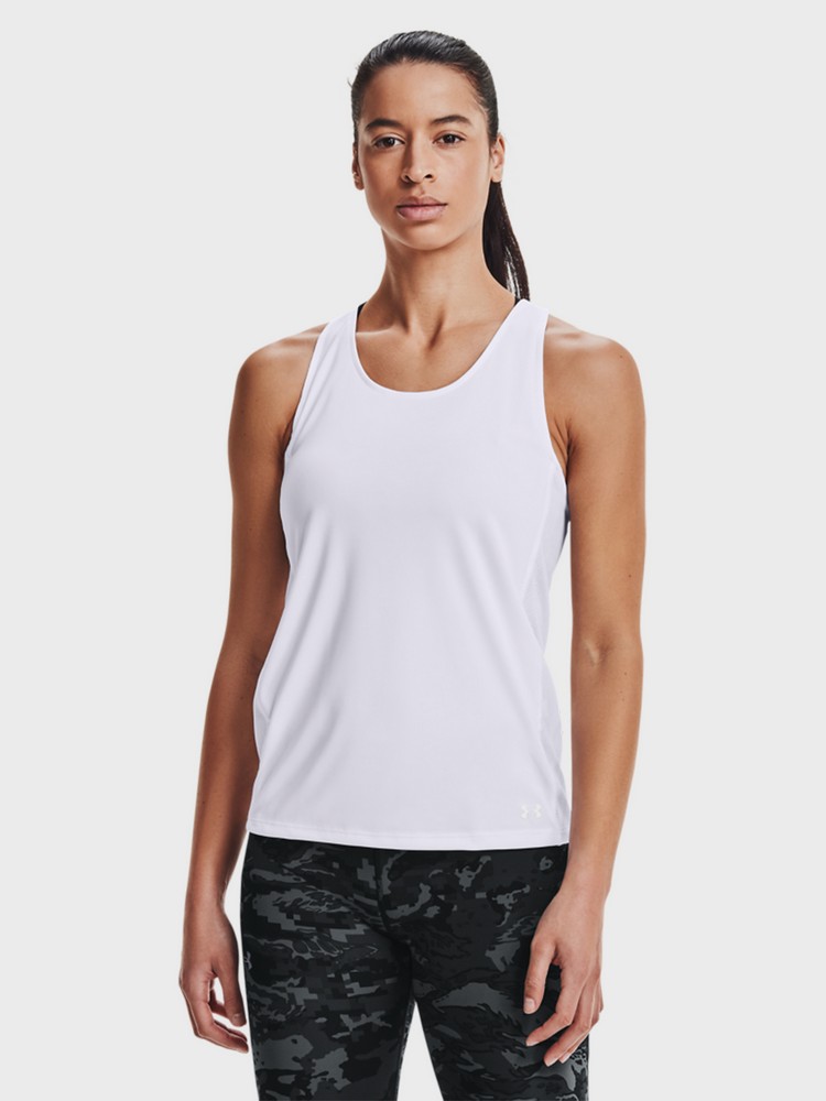 Maiou Under Armour UA Fly By Tank / Femei / XS / Alb photo 2