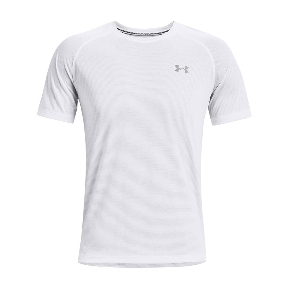 Tricou bărbătesc Under Armour UA STREAKER SS L Alb photo 1 Tricou bărbătesc Under Armour UA STREAKER SS L Alb photo 1