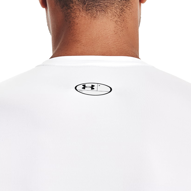 Hanorac pt bărbați Under Armour UA HG Armour Comp LS M Alb photo 3