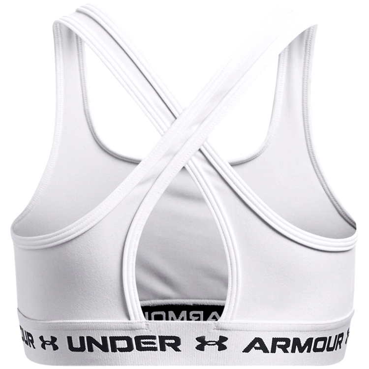 Спортивное бра Under Armour UA G CROSSBACK MID SOLID / Женский / L / Белый photo 2