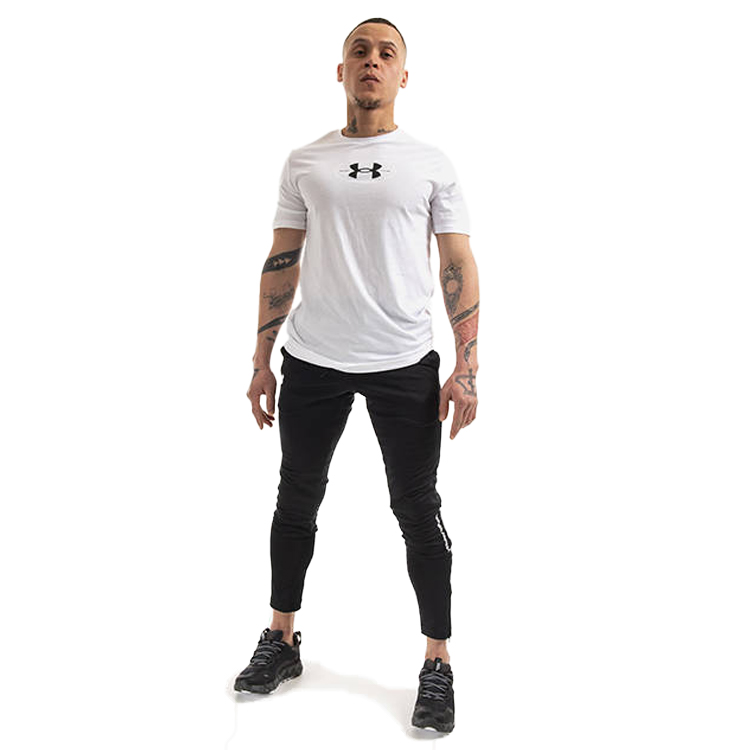 Tricou bărbătesc Under Armour UA REPEAT BRANDED SS L Alb photo 4