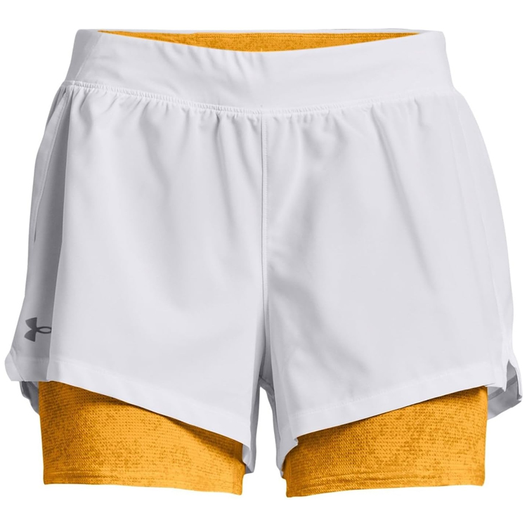 Sorti Under Armour UA ISO-CHILL RUN 2N1 SHORT / Femei / L / Alb-galben photo 1 Sorti Under Armour UA ISO-CHILL RUN 2N1 SHORT / Femei / L / Alb-galben photo 1