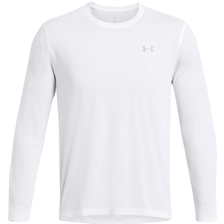Hanorac pt bărbați Under Armour UA LAUNCH LONGSLEEVE L Alb photo 1 Hanorac pt bărbați Under Armour UA LAUNCH LONGSLEEVE L Alb photo 1