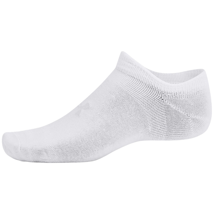 Носки Унисекс Under Armour UA Essential No Show 6pk L Белый photo 2