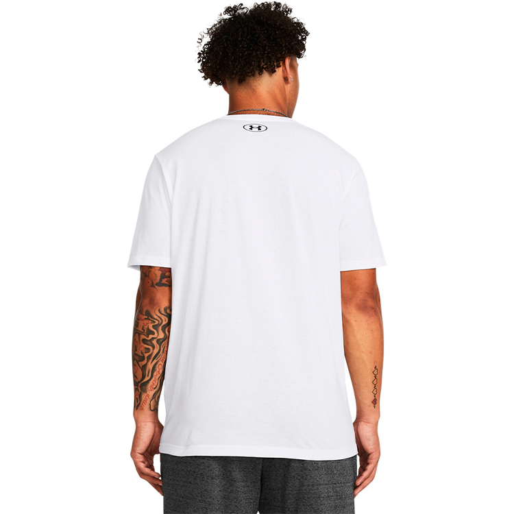 Tricou bărbătesc Under Armour UA SPORTSTYLE LOGO UPDATE SS L Alb photo 2