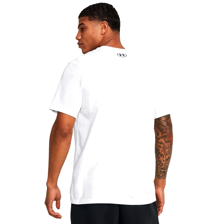 Tricou bărbătesc Under Armour UA GL FOUNDATION UPDATE SS L Alb photo 2