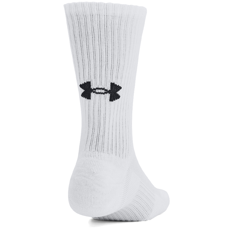 Носки Унисекс Under Armour UA TC 3pk Crew L Белый photo 4