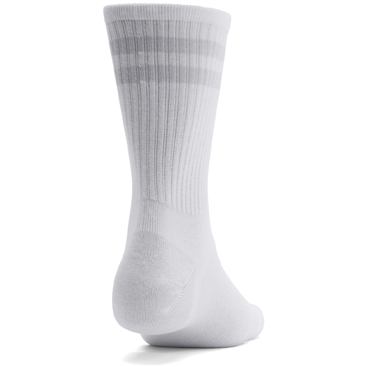 Носки Унисекс Under Armour UA Essential 6pk Crew L Белый photo 4