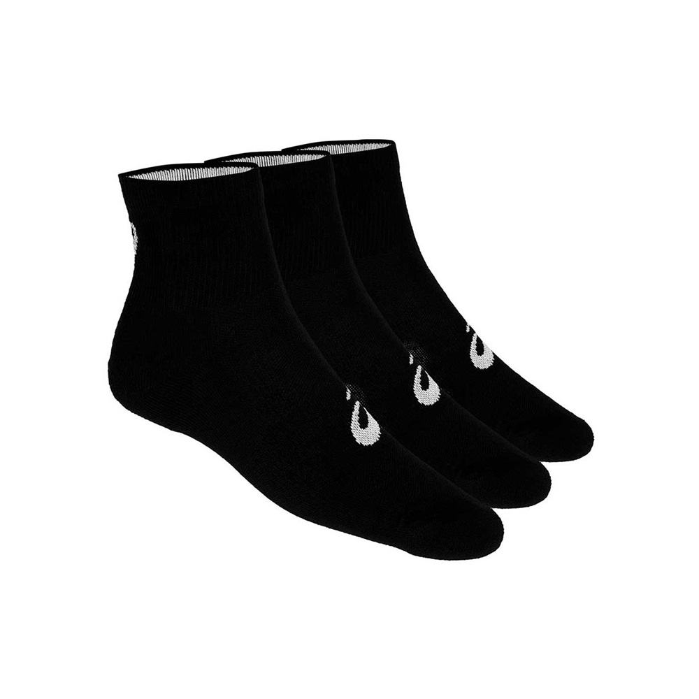 Носки Унисекс Asics 3PPK QUARTER I Черный photo 1 Носки Унисекс Asics 3PPK QUARTER I Черный photo 1