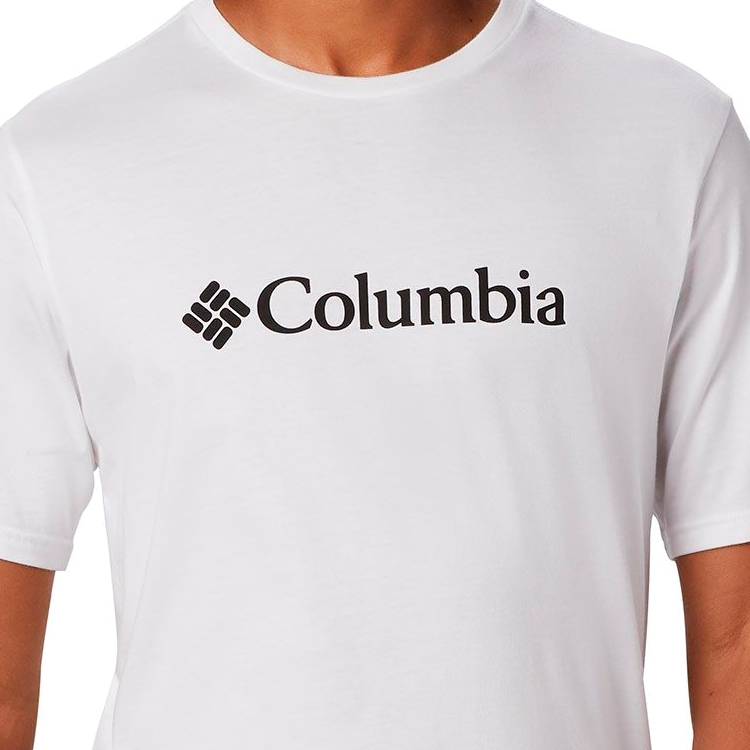 Tricou bărbătesc Columbia CSC Basic Logo Short Sleeve Shirt S Alb photo 3