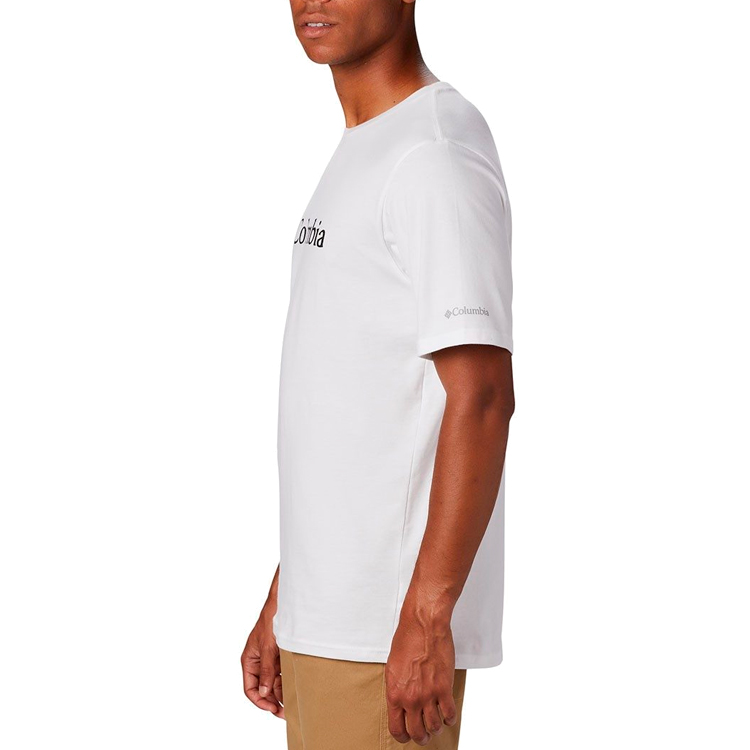 Tricou bărbătesc Columbia CSC Basic Logo Short Sleeve Shirt S Alb photo 4