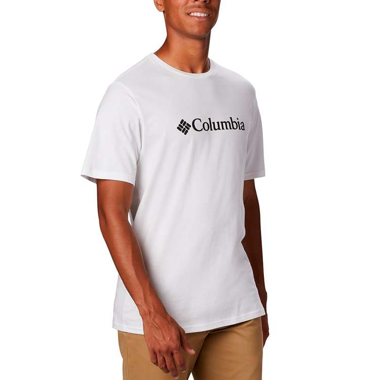 Tricou bărbătesc Columbia CSC Basic Logo Short Sleeve Shirt S Alb photo 5