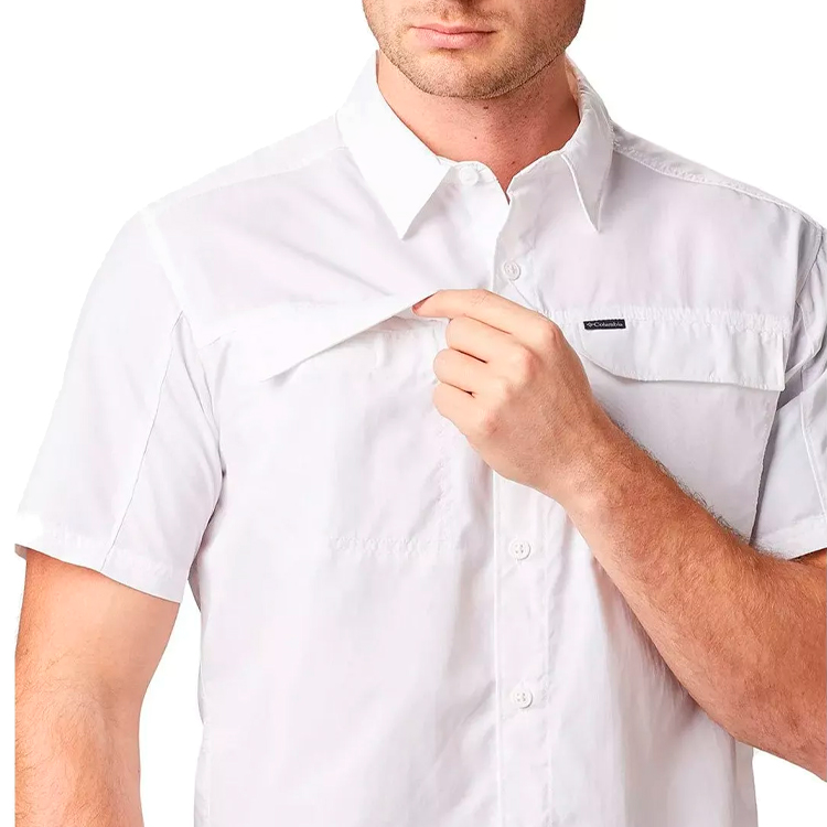 Мужская Рубашка Columbia Silver Ridge 2.0 Short Sleeve Shirt S Белый photo 3