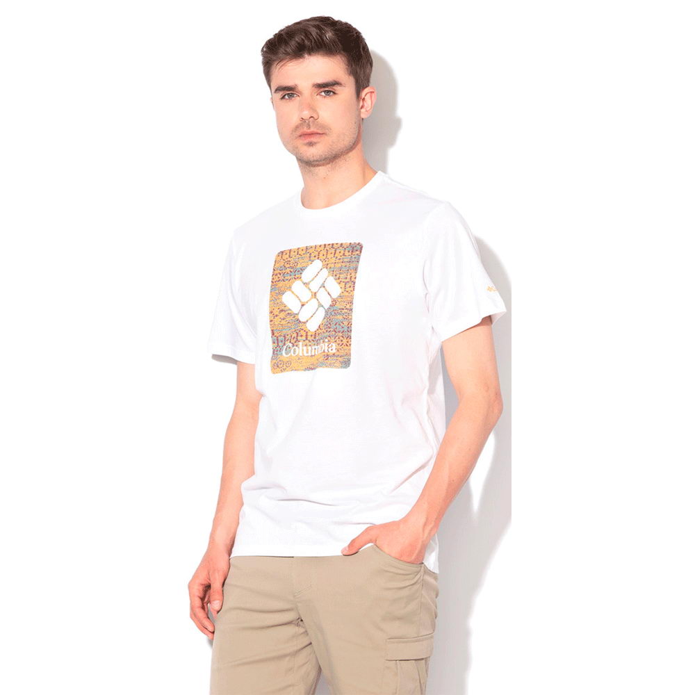 Tricou bărbătesc Columbia M CSC Badge Tee S Alb photo 3