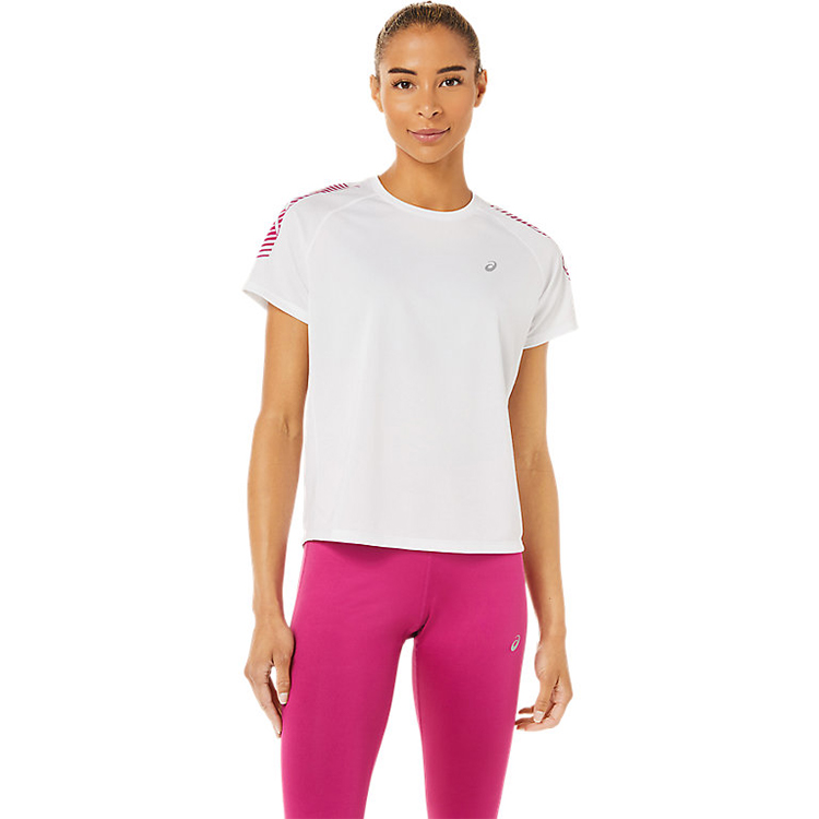 Футболка Asics ICON SS TOP / Женский / L / Белый photo 1 Футболка Asics ICON SS TOP / Женский / L / Белый photo 1