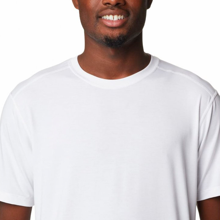 Футболка мужская Columbia M Endless Trail Running Tech Tee S Белый photo 5