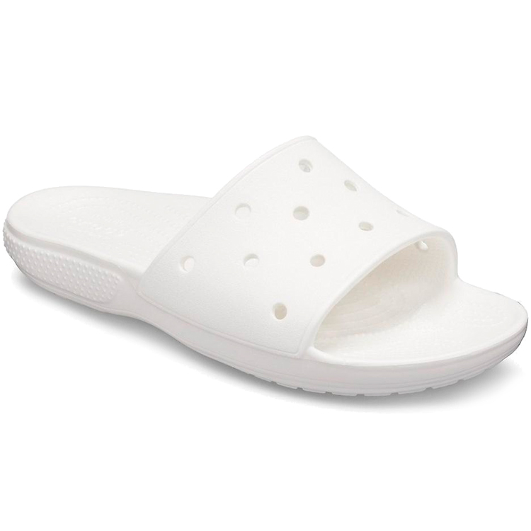 Slapi Crocs CLASSIC SLIDE pt Femei / 36-37 / Alb photo 2