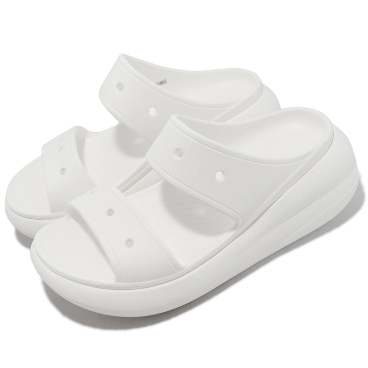 Slapi Crocs Crush Sandal pt Femei / 41-42 / Alb photo 4