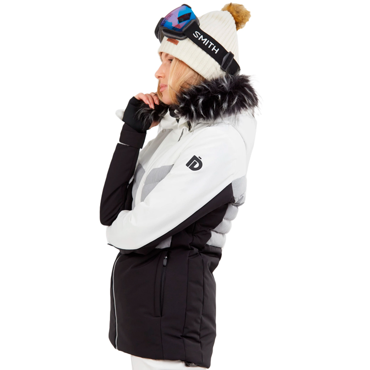 Scurta Fundango Salina Padded Jacket XS Alb-negru Femei photo 3