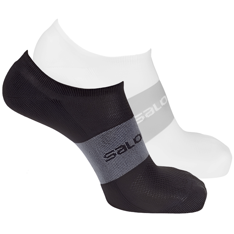 Носки Унисекс Salomon SONIC 2 PACK 39-41 Черный/Белый photo 1 Носки Унисекс Salomon SONIC 2 PACK 39-41 Черный/Белый photo 1